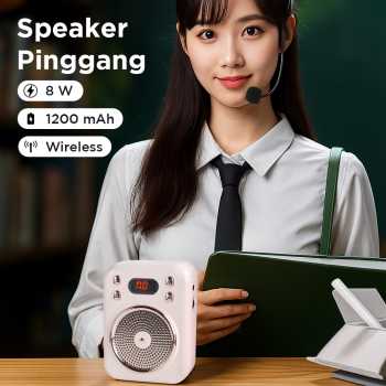 Little Bee Speaker Pinggang Bluetooth Voice Amplifier Wireless 8W - S22