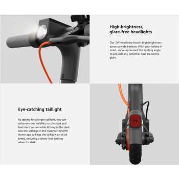 Gambar produk Xiaomi Skuter Listrik Dual Braking Electric Scooter 450W - 4 Go