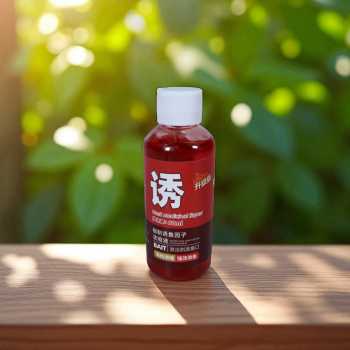 Gambar produk GUOLIANG Essen Ikan Umpan Pancing Strong Fish Attractant 60ml Red Worm - GB268