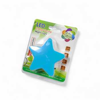 Gambar produk Energy Lampu Tidur LED Model Bintang EU Plug 220V 0.1W - EN-NL-8