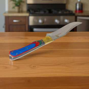 Gambar produk KNIFEZER Pisau Daging Stainless Steel Thawing Forged Butcher Knife - G233
