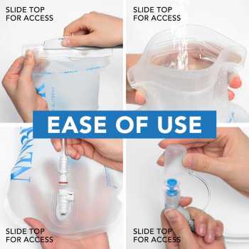 Gambar produk TaffSPORT Kantong Air Minum Water Bladder Food Grade Bite Valve 2L - TFWB-20