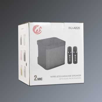 Gambar produk BAFOVY Speaker Bluetooth Karaoke Portable with 2 Microphone 10W - WJ-A826