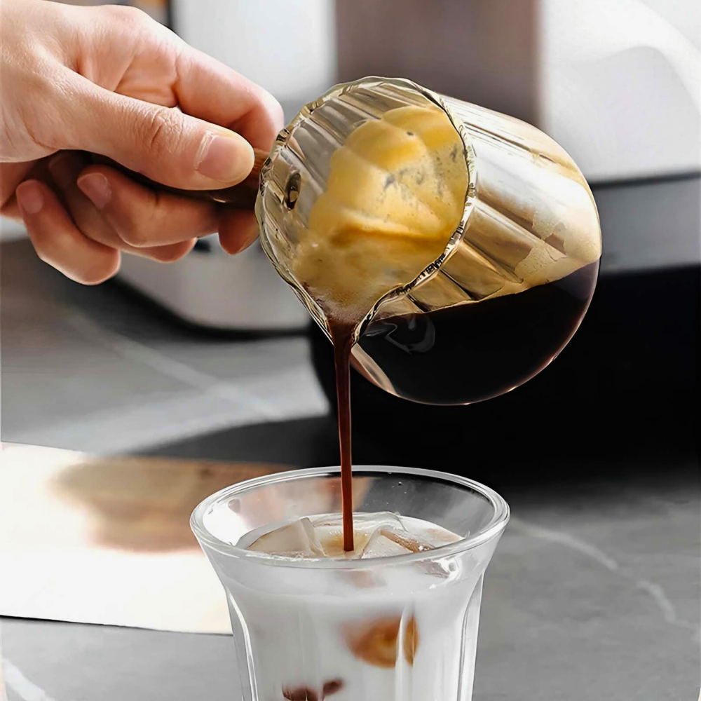 Gambar produk One Two Cups Gelas Takar Kopi Espresso Shot Measuring Cup 180ml - KM18