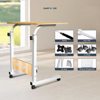 Gambar produk TaffHOME Meja Laptop Adjustable Portable Working Desk 60x40cm - ND02
