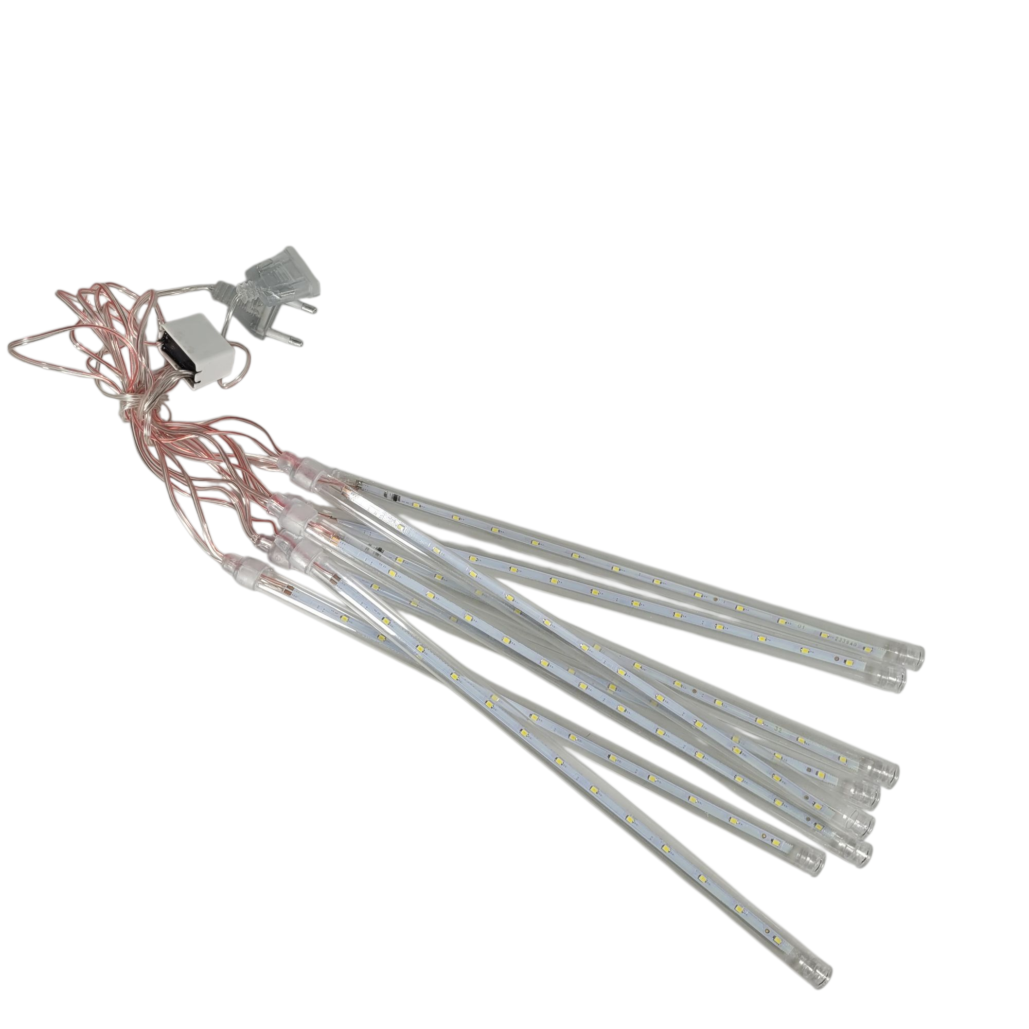 Gambar produk SMD Lampu Hias Gantung String Lights Meteor Rain Cool White 30 cm 8PCS