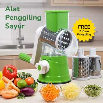 CHYU Penggiling Sayur Vegetable Cutter Slicer Tabletop Drum Grater - YG-806