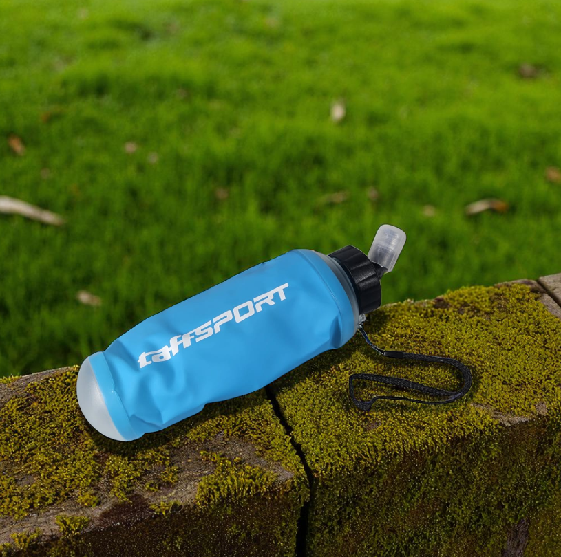 Gambar produk TaffSPORT Botol Minum Soft Flask Foldable Sport Water TPU 500ml - TFB-50