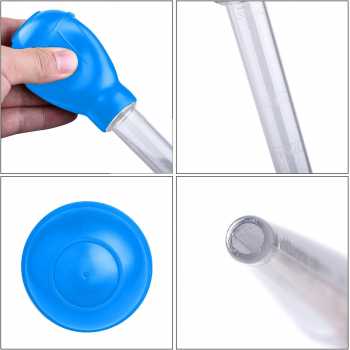 Gambar produk TaffHOME Pipet Sedot Pembersih Akuarium Pipette Siphone Pump 30ml - NC03