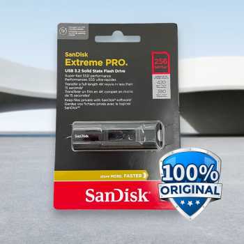 Gambar produk SanDisk Extreme Pro Flashdisk USB 3.2 Gen 1 256GB - SDCZ880