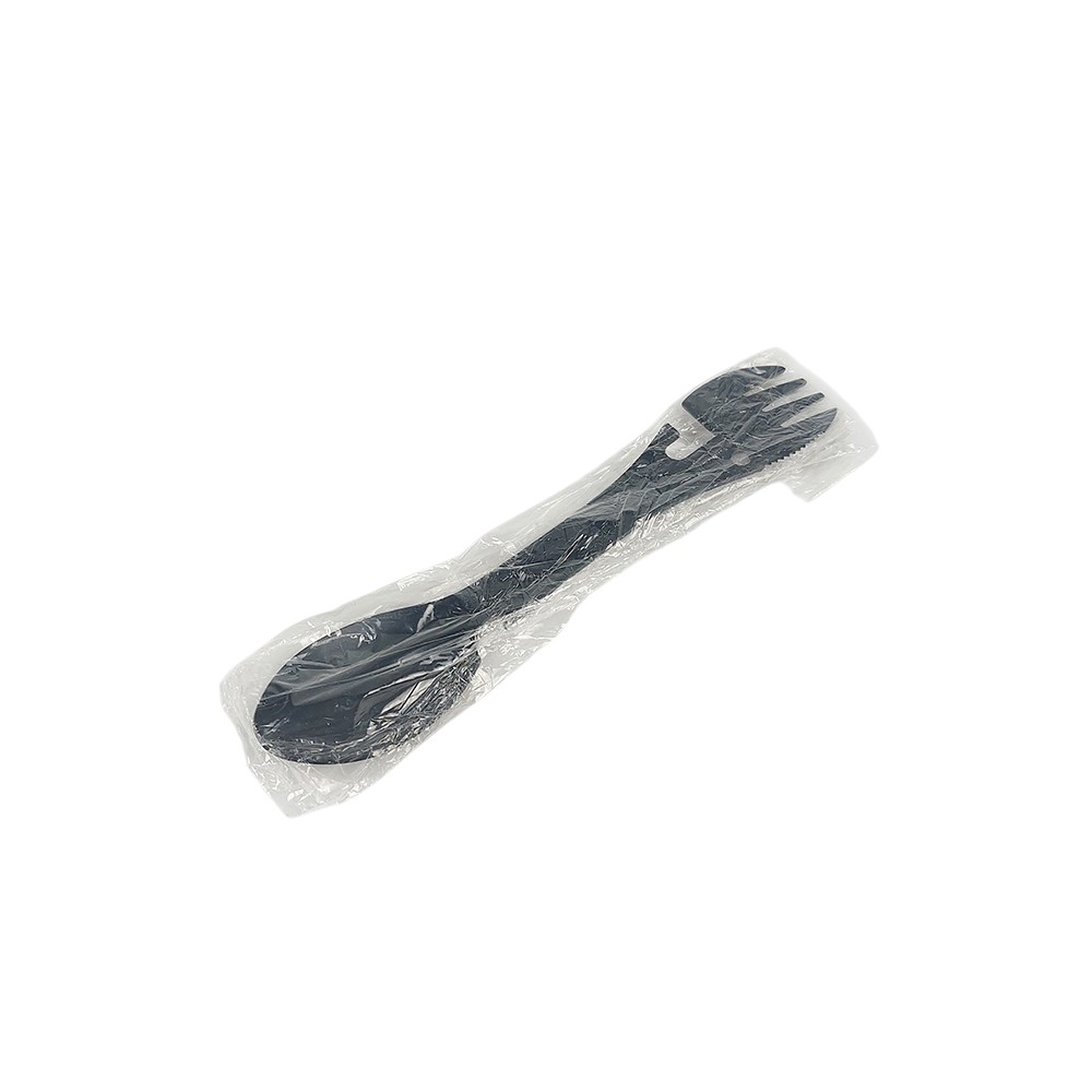 Gambar produk YYEDC Sendok Garpu Pisau Multifungsi Outdoor Camping Spork EDC Tools - LX708