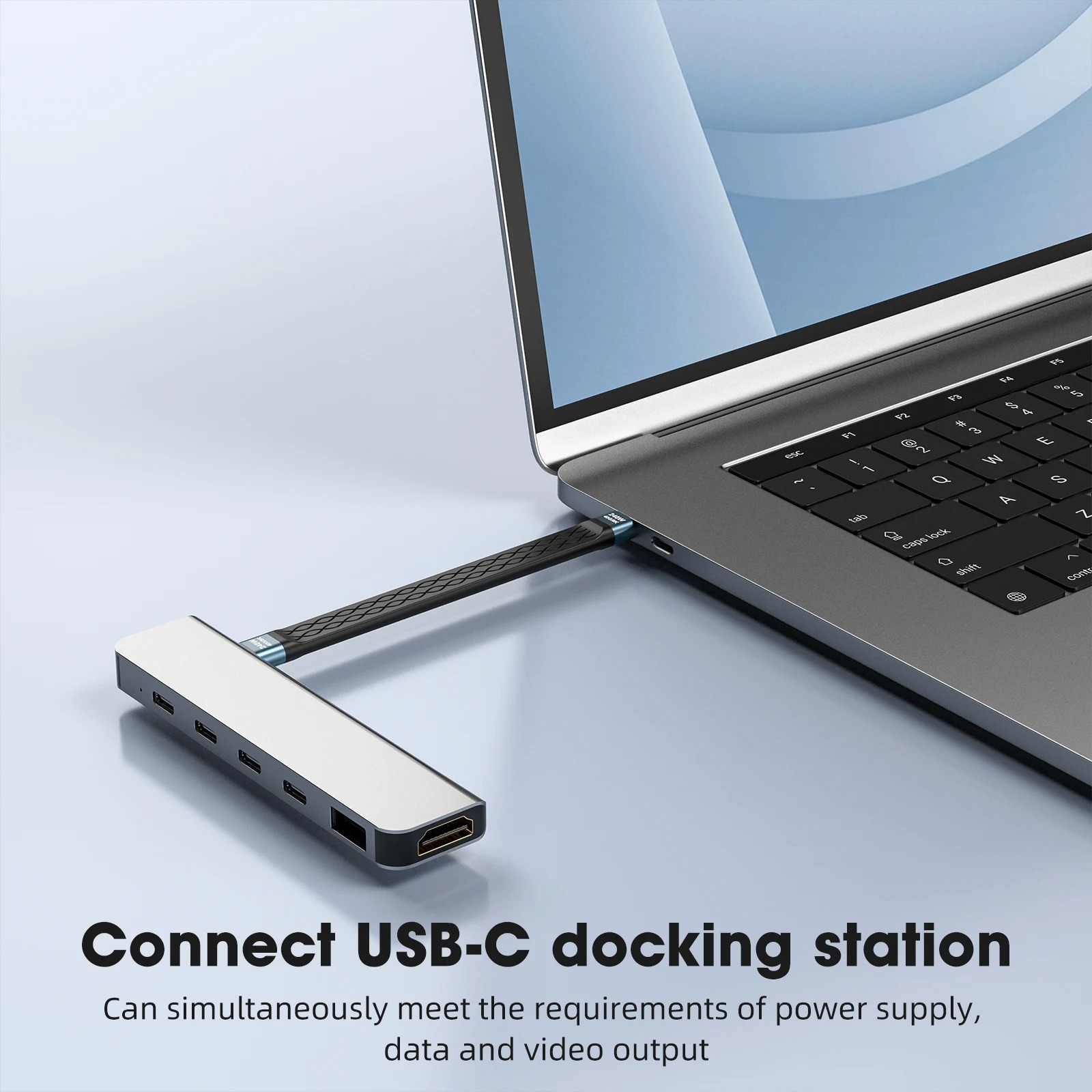 Gambar produk FMA Kabel USB Type C Data Cable Thunderbolt 4/3/PD240W 40Gbps 8K 13cm - FM-U48K
