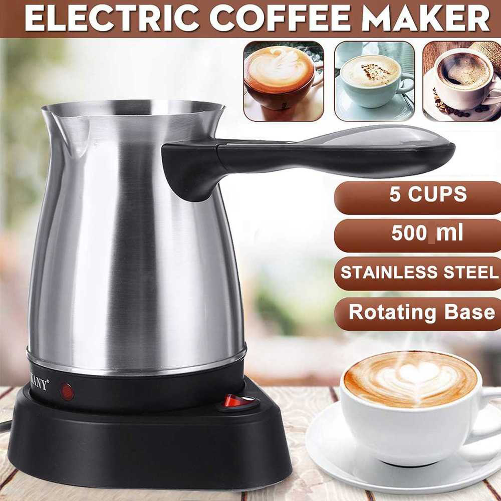 Gambar produk SOKANY Teko Listrik Pemanas Kopi Turkish Coffee Maker 600W 500ml - SK-214