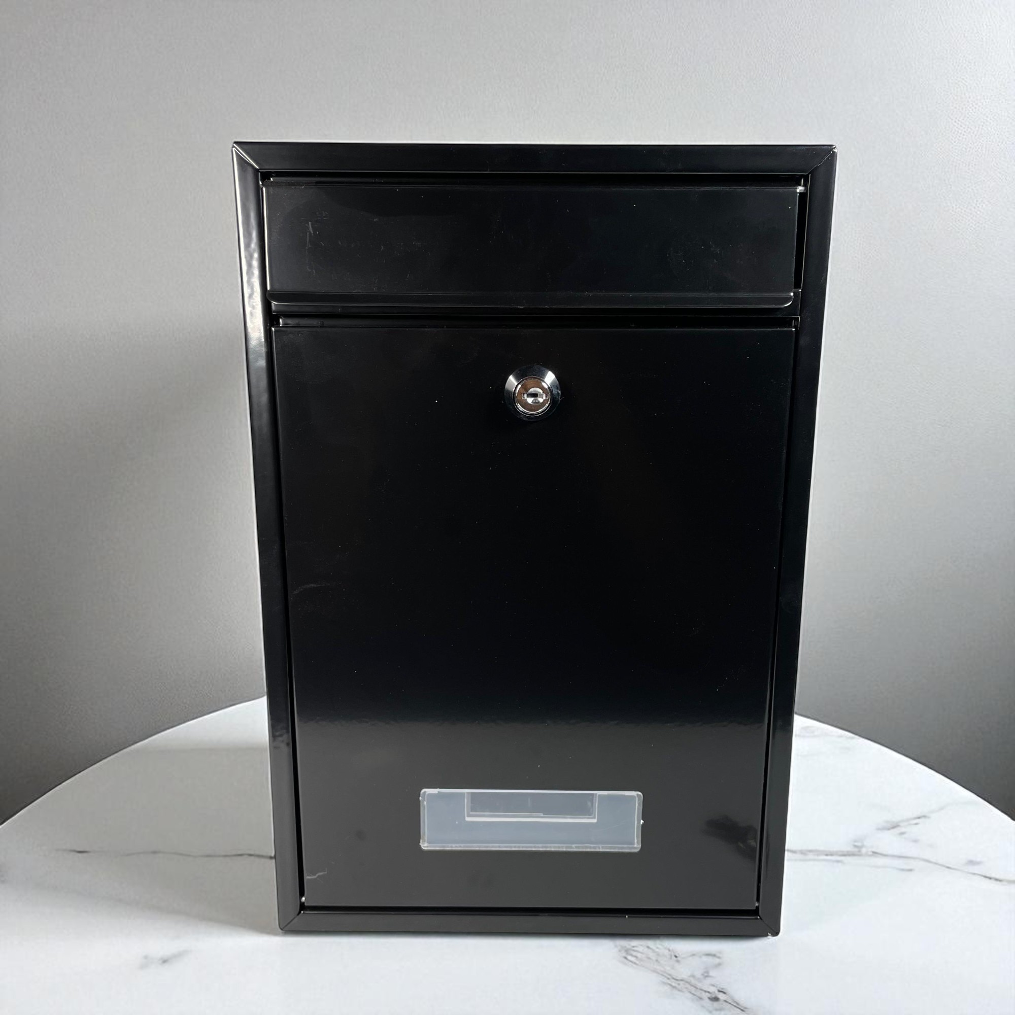 Gambar produk JUNLANG Kotak Surat Pos Metal Mailbox Outdoor with Lock 21.5x9x32cm - KH-32