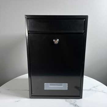 Gambar produk JUNLANG Kotak Surat Pos Metal Mailbox Outdoor with Lock 21.5x9x32cm - KH-32