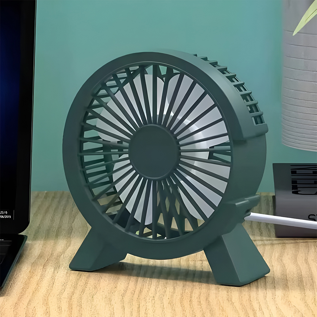 Gambar produk OLOEY Kipas Angin Meja Mini Desk Fan USB 4.6 Inch 5W - YLG-C06