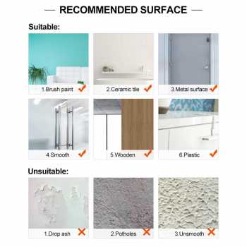 Gambar produk KANUSHI Stiker Cermin Tempel DIY 3D Acrylic Mirror Adhesive 100U 50x100cm - KN-100