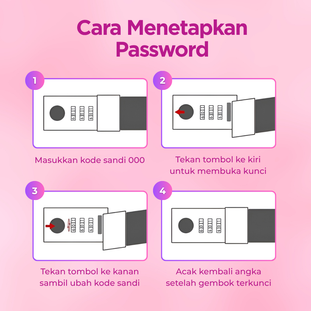 Gambar produk JIALILI Buku Diary Notebook Catatan Jurnal B6 256 Halaman with Lock Rainbow - F-5
