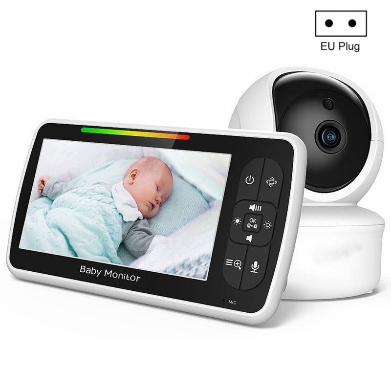 Gambar produk IBNUNU Baby Monitor CCTV Display Camera Two Way Talk 5 Inch 3000mAh - SM650