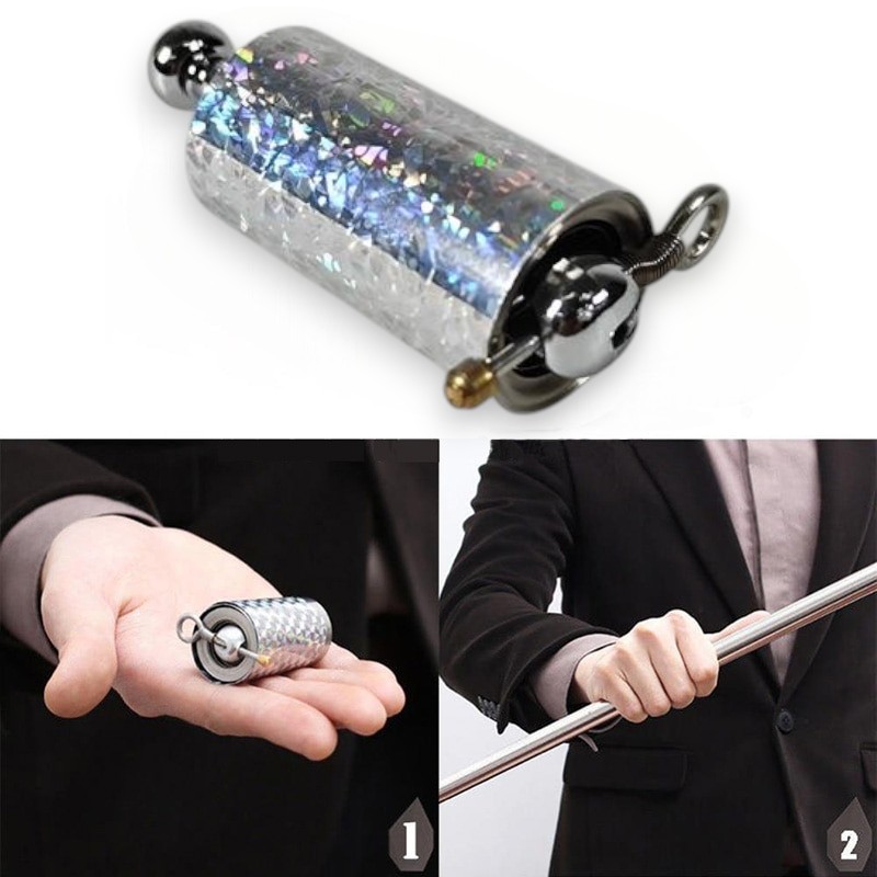 Gambar produk Tongkat Sulap Appearing Metal Cane Magic Trick 110cm - Mstk-002