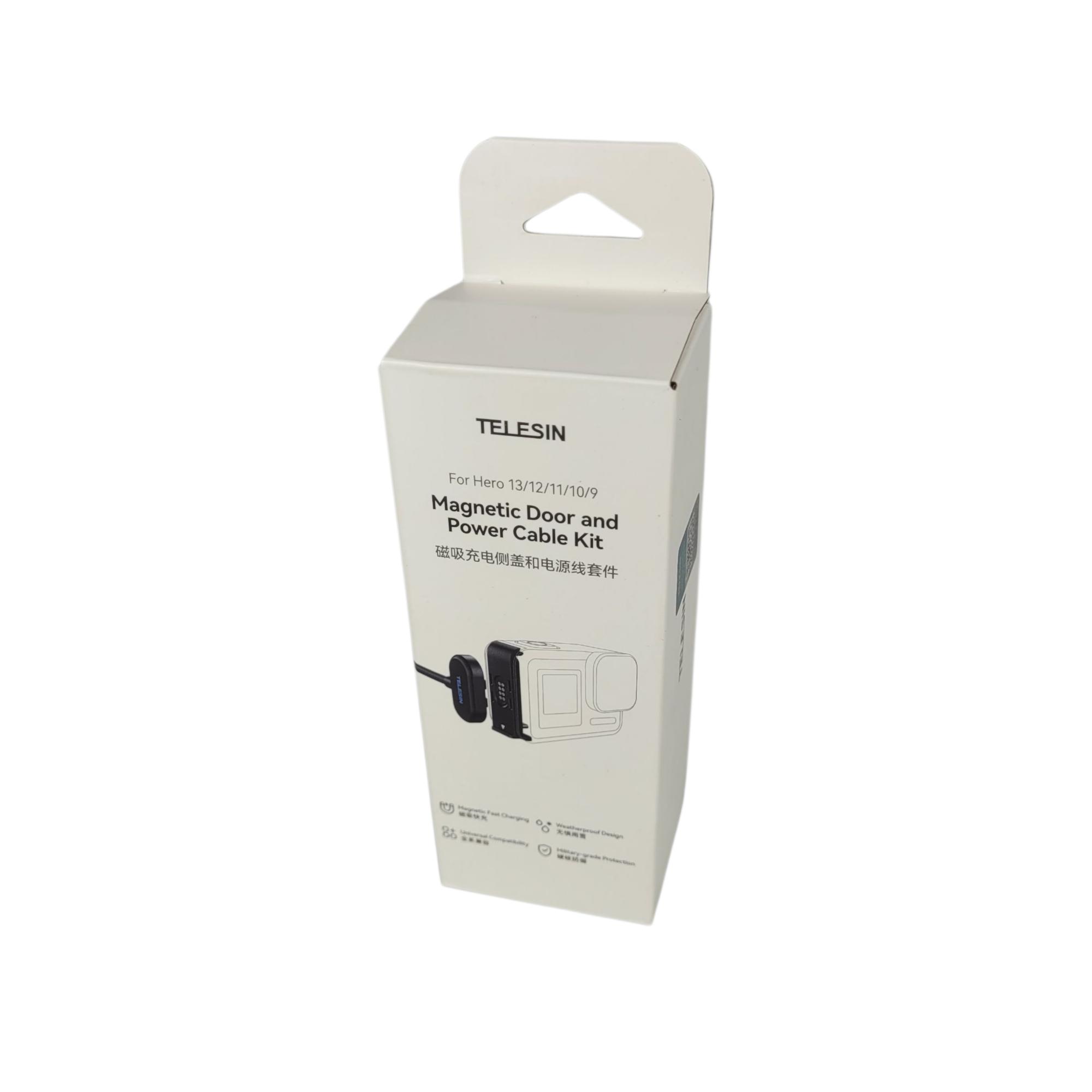 Gambar produk TELESIN Magnetic Charger Side Cover for GoPro Hero 9 10 11 12 13 - S6-CLC-01-TGP