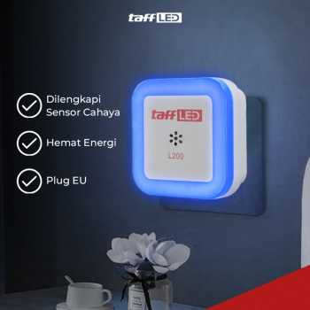 Gambar produk TaffLED Lampu Tidur LED EU Plug Sensor Cahaya Cool White 250V 0.5W - L200
