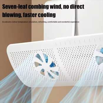 COOLIT Cover Angin Seven Leaf AC Adjustable Air Conditioner Windshield - COOL03