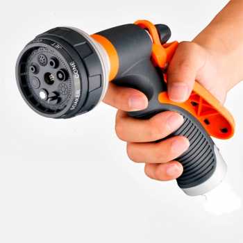 Gambar produk Suiton Semprotan Air Steam Cuci Mobil Nozzles Spray Water Gun 8 Mode - INU108