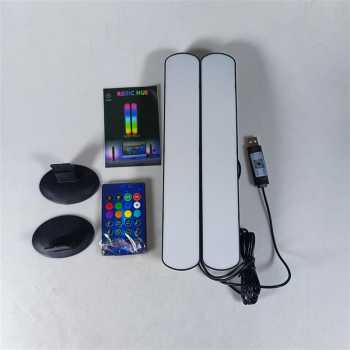 Gambar produk LEDA Smart LED Bluetooth Lamp Atmosphere Light RGB IP65 10W 2 PCS - LD002