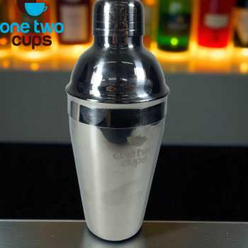 Gambar produk One Two Cups Cocktail Shaker Bartender Boston Style Stainless Steel 550ml - JJ6