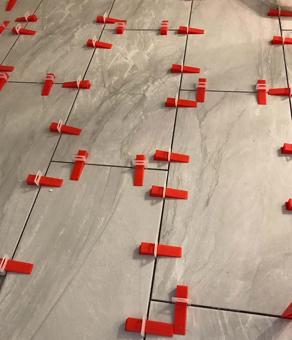Gambar produk YUEQING Alat Perata Pasang Keramik Tile Spacer Clip 100 PCS 1.5mm - Y0150