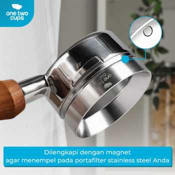 Gambar produk One Two Cups Dosing Ring Portafilter Espresso Magnetic Aluminium 58mm - YXA44