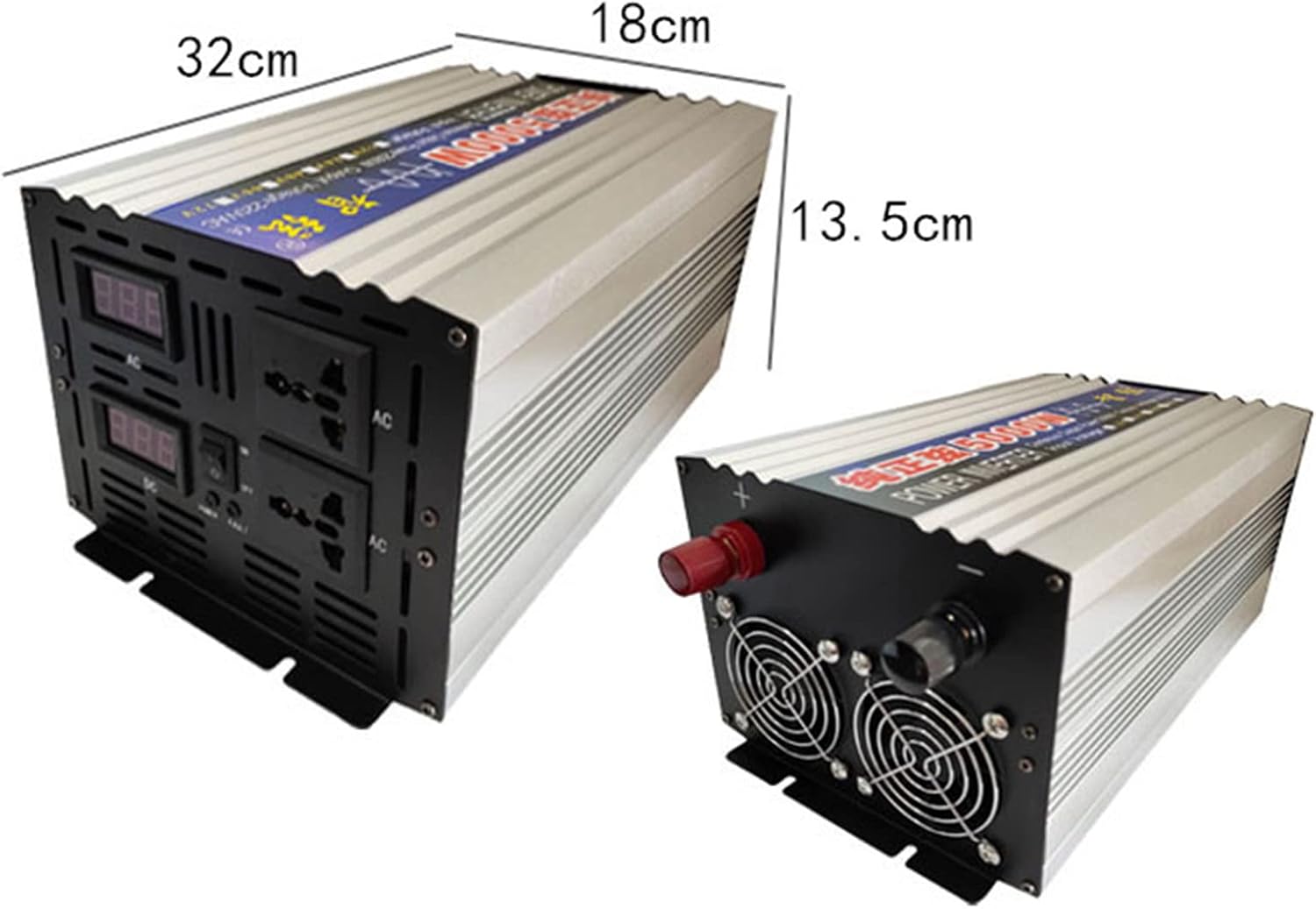 Gambar produk BEZAX Power Inverter Mobil Pure Sine Wave DC 60V to AC 220V 5000W - BZX02D