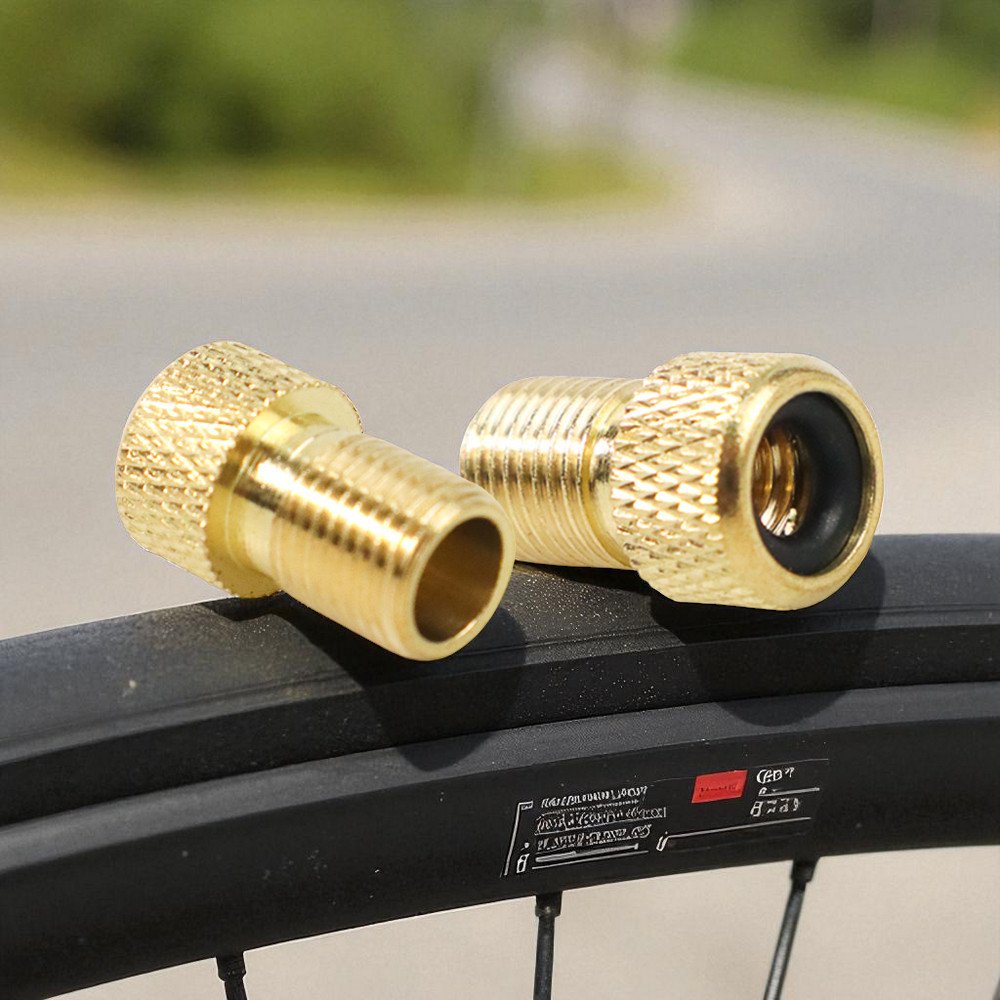 Gambar produk Konektor Pompa Valve Pentil Ban Sepeda Presta to Schrader 10 PCS - EV23
