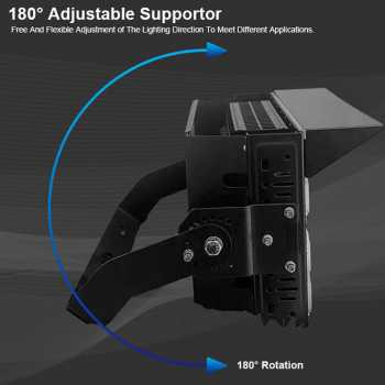 Gambar produk MEANWELL Lampu Sorot LED Outdoor Floodlight Waterproof Cool White 200W - SU-FQP200