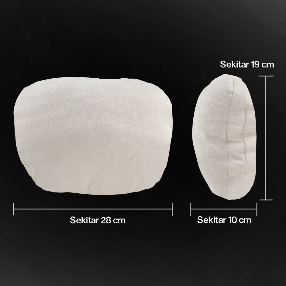 Gambar produk OASATE Bantal Leher Mobil Ergonomis Foam Car Headrest Pillow - M5