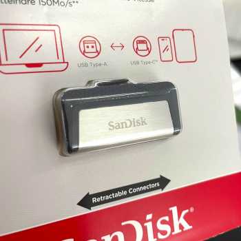 Gambar produk SanDisk Ultra Dual Drive USB Type C 3.1 Gen 1 64GB - SDDDC2