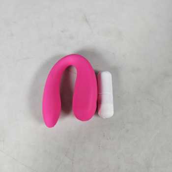 Gambar produk S-HANDE U shaped Vibrator Silikon Alat Pijat Getar Elektrik - SHD-S058