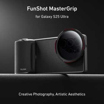Gambar produk TELESIN Handle Selfie Grip Phone Shutter for Samsung S25 Ultra - P5-MCS-01-TSX