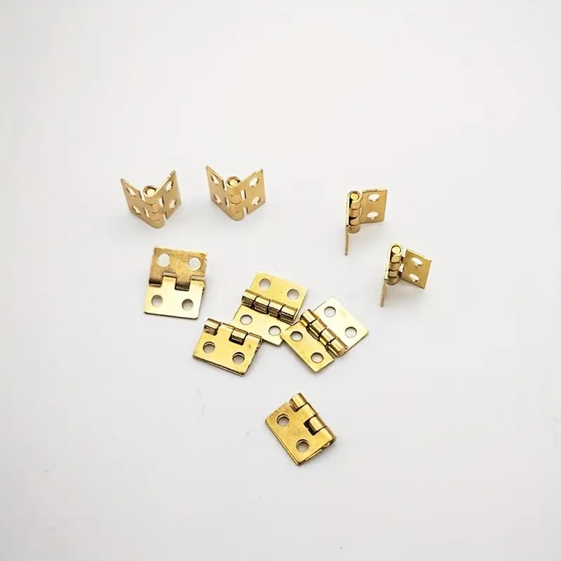Gambar produk KitTraderEngsel Pintu Lemari Kabinet Door Hinge 4 Hole 10x8mm 10 PCS - KT581
