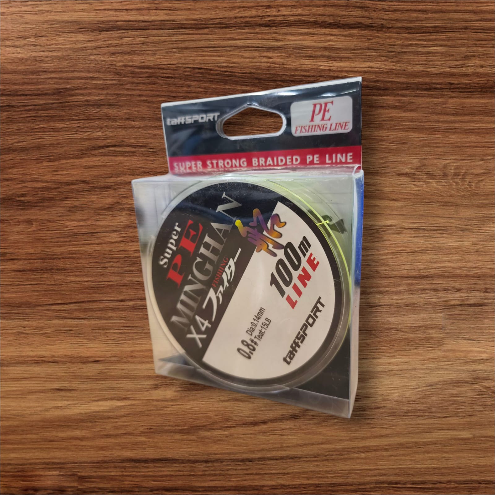 Gambar produk TaffSPORT MINGHAN Senar Benang Tali Pancing Super PE Braided Line 100M 0.8 - X4