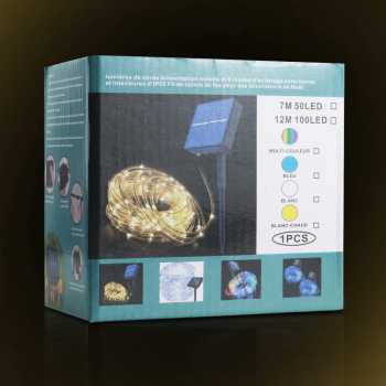 Gambar produk ANBLUB Lampu Hias String Lights Solar Power Waterproof 100 LED 12M - LISM-10