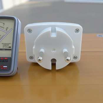Gambar produk Taffware Alat Pengukur Listrik Voltmeter Digital AC EU Plug 110-300V - DM55-1