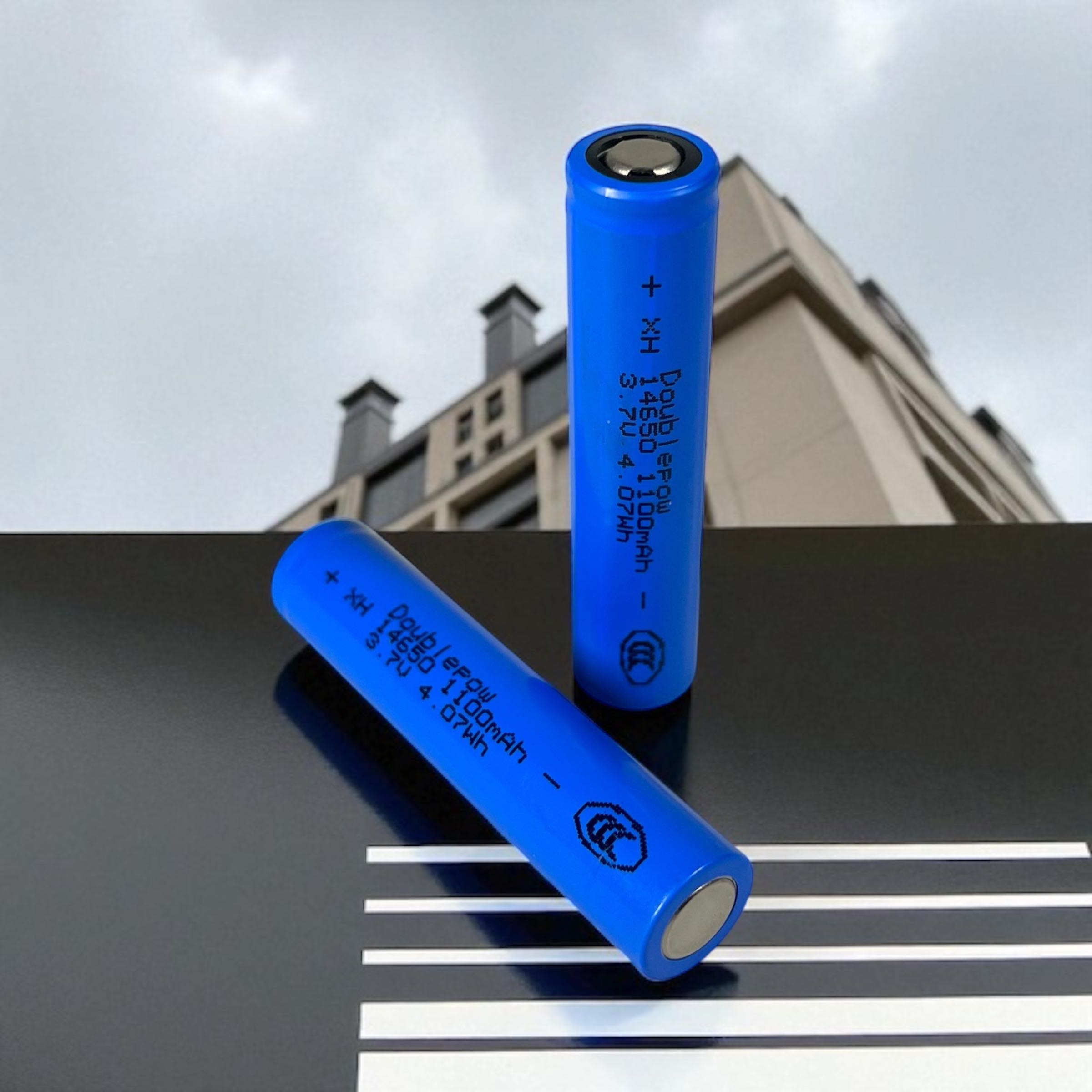 Gambar produk Doublepow Baterai Rechargeable 14650 Li-Ion 3.7V 1100mAh 1 PCS