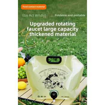 Gambar produk WATORU Kantong Air Minum Lipat Multifungsi Portable Water Bag 8L - W8000