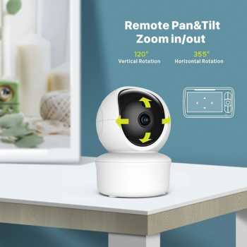 Gambar produk IBNUNU Baby Monitor CCTV Display Camera Two Way Talk 5 Inch 3000mAh - SM650