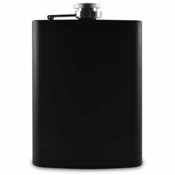 Gambar produk BENJF Botol Hip Flask Wine Whiskey Stainless Steel 304 Plastic Cap 8oz - B-86