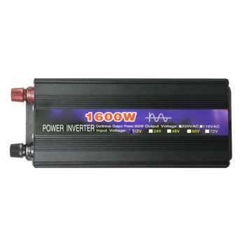Gambar produk BEZAX Power Inverter Mobil Pure Sine Wave AC 220V 1600W DC 48V - BEZAX