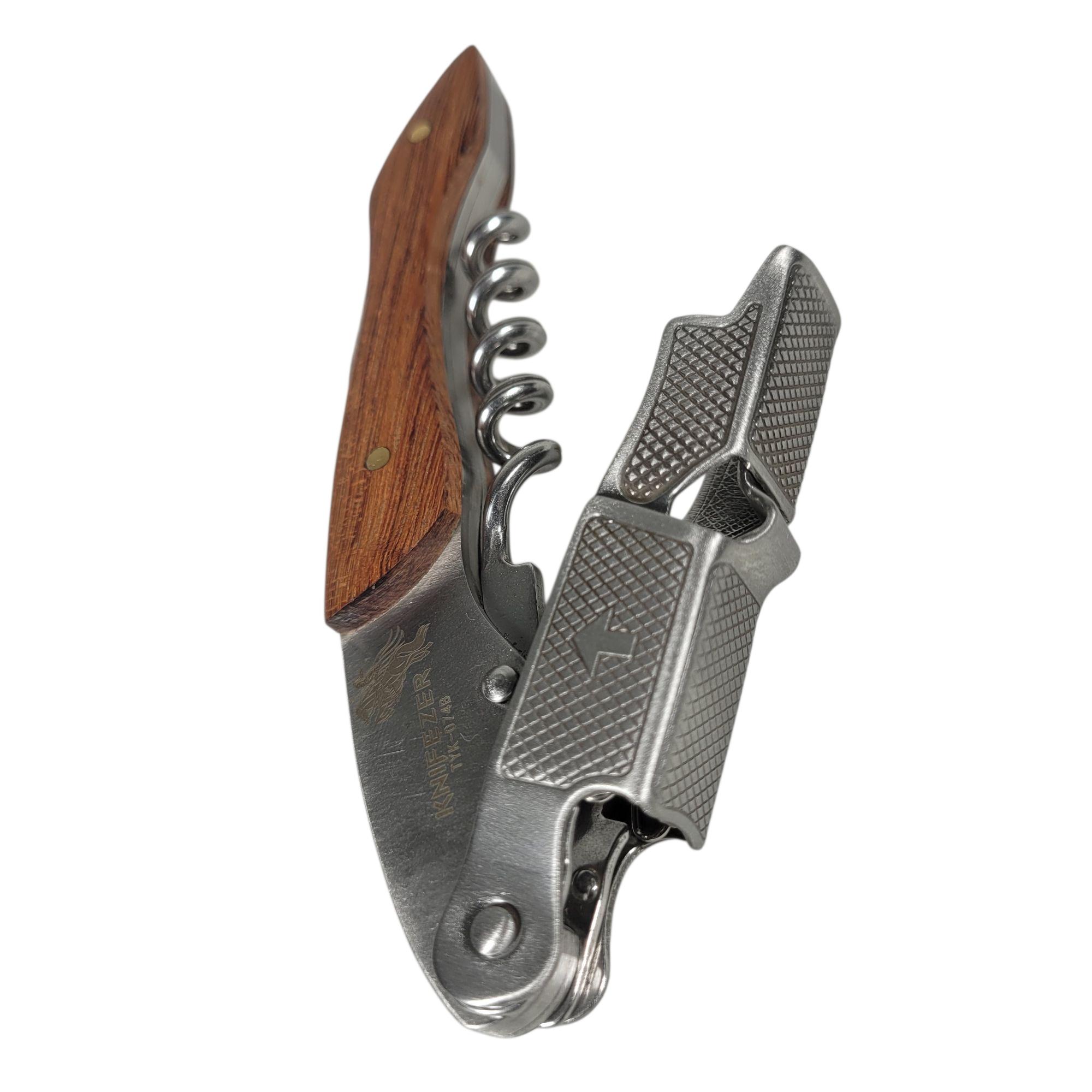 Gambar produk KNIFEZER Pembuka Tutup Botol Wine Bottle Opener - TYK-074B