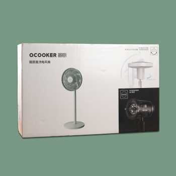 Gambar produk QCOOKER Kipas Angin Lantai Floor Fan Multi Angle Swing - QD0217